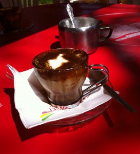 Kaffee in Lalibela - Mathilde mag das