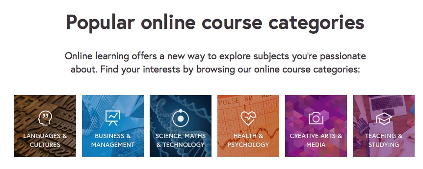 Popular Online Course categories kl